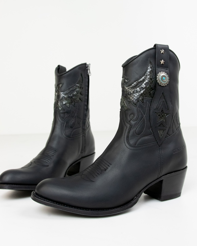 Sendra Debora Insa Cowboylaarzen  - zwart