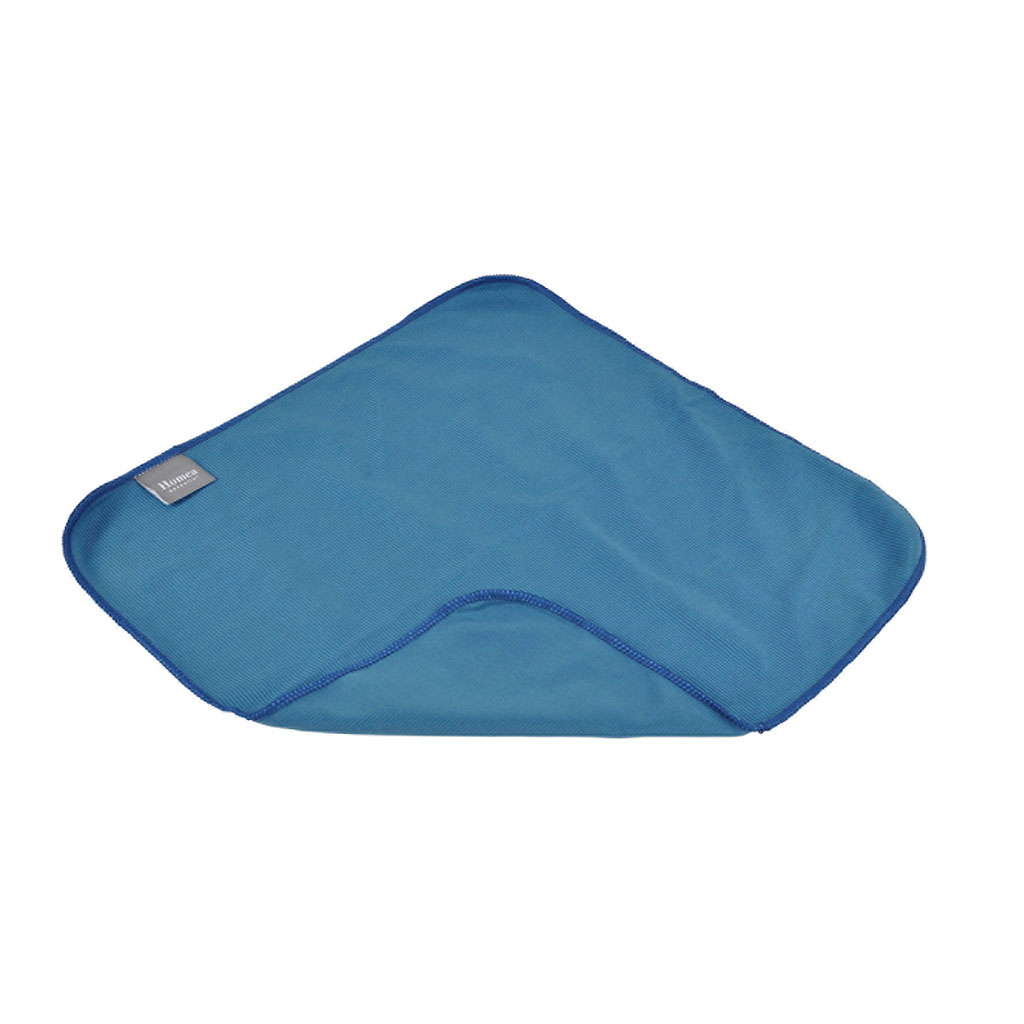 Chiffon vitres bleu 40x40cm