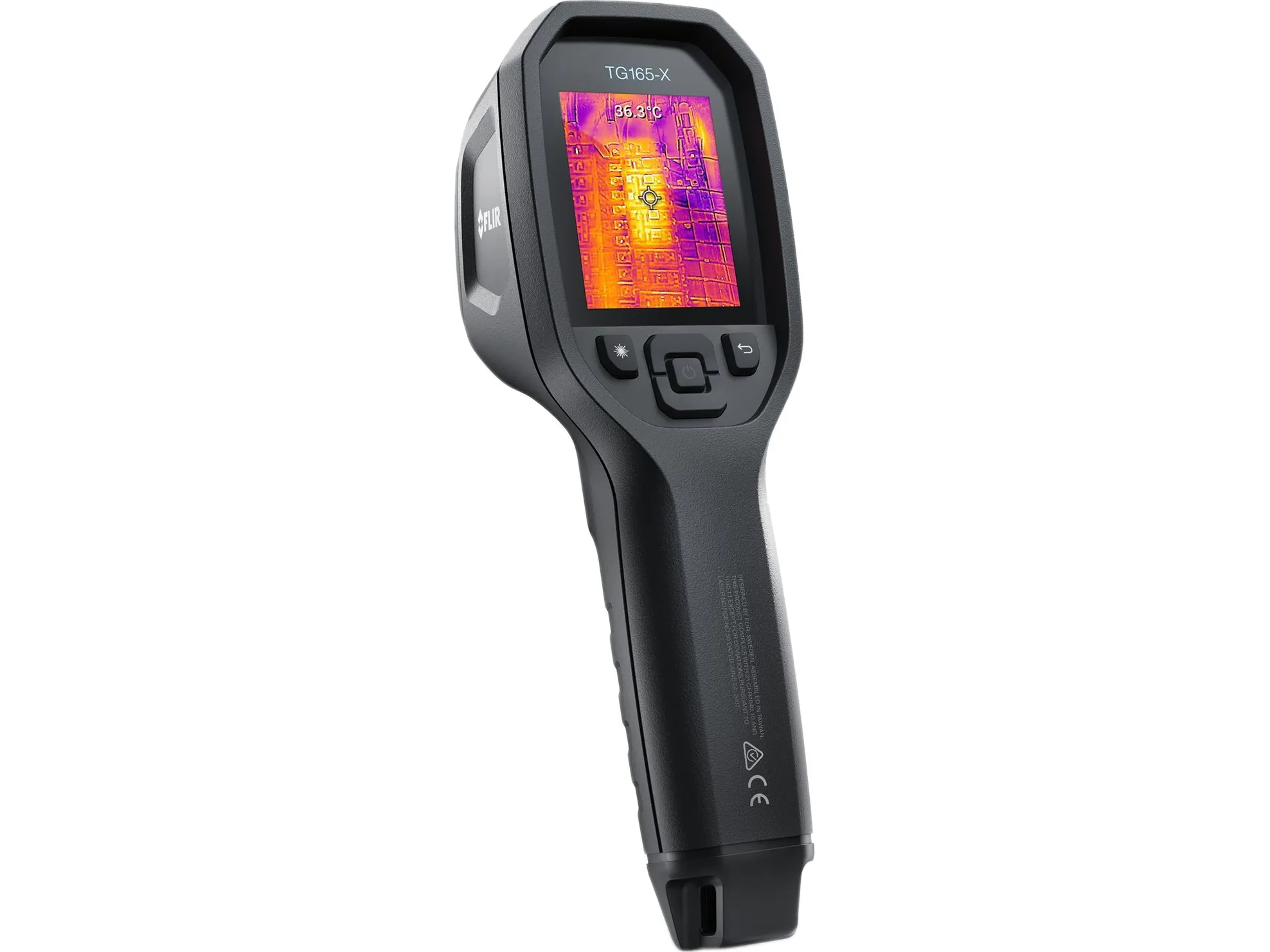 FLIR TG165-X - Termisk og visuelt lyskamerakombo - kompakt - 2.0 MP - flash 4 GB