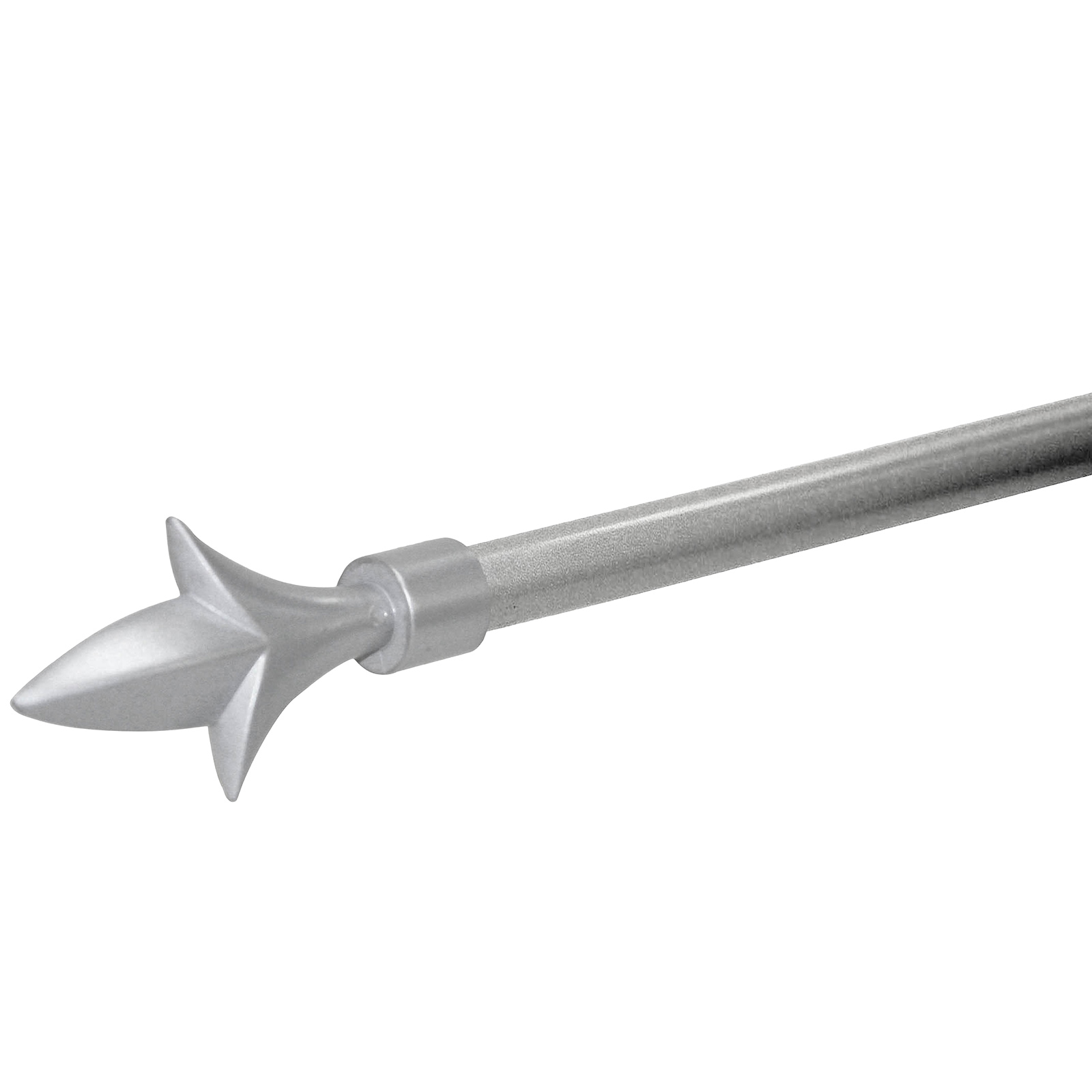 Stilgarnitur - silber - Spitze - 3 Wandhalter - ausziehbar