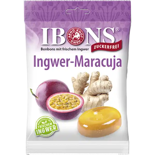 Ingwer-Maracuja Lutschbonbons