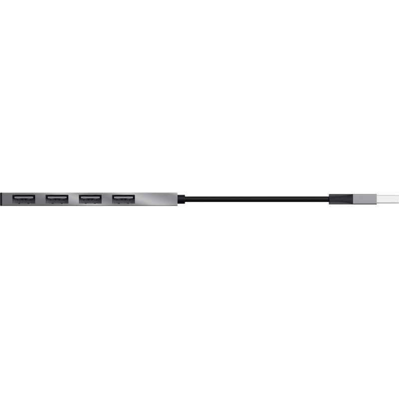 Trust Halyx USB 2.0 480 Mbit/s Aluminium