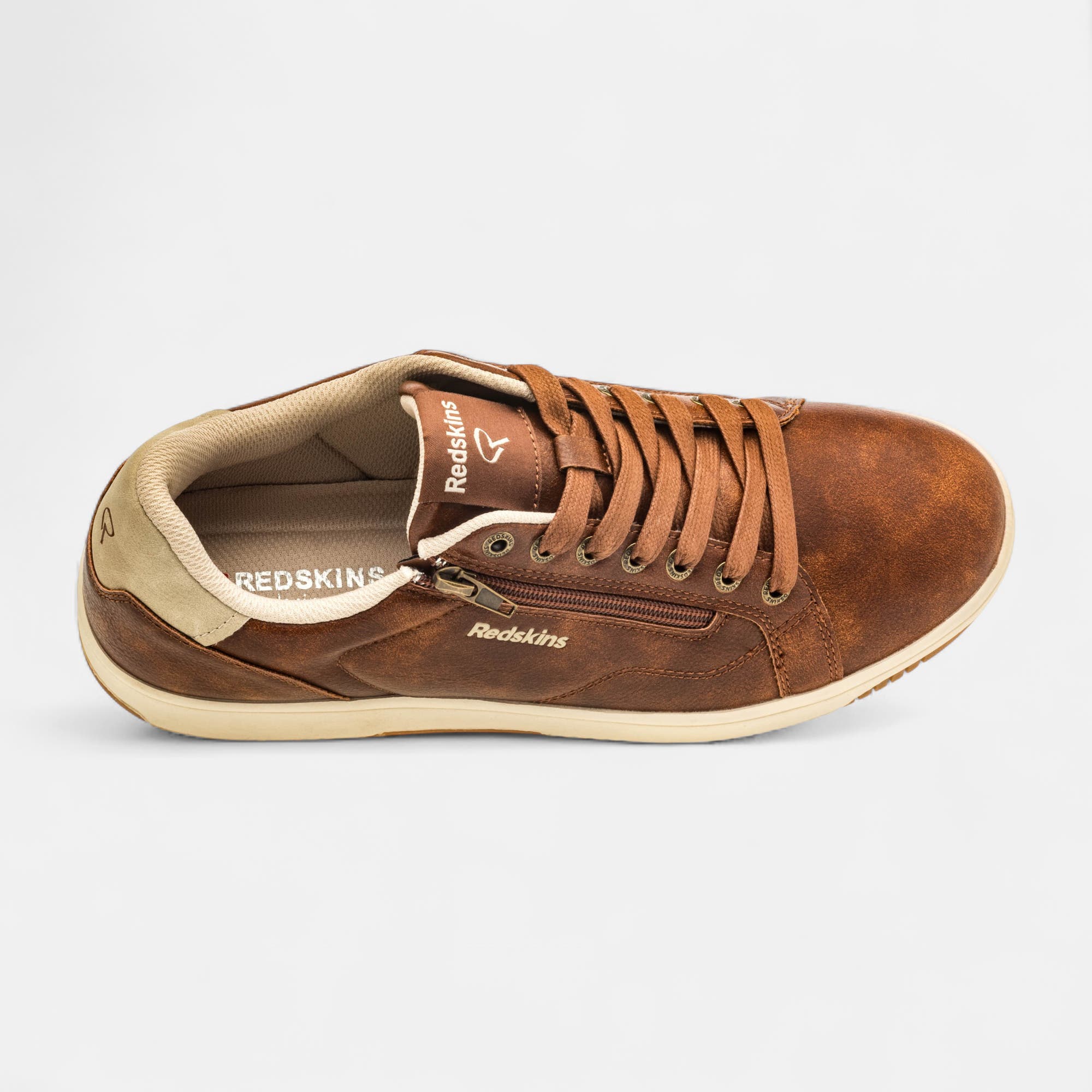 Baskets basses Homme cognac