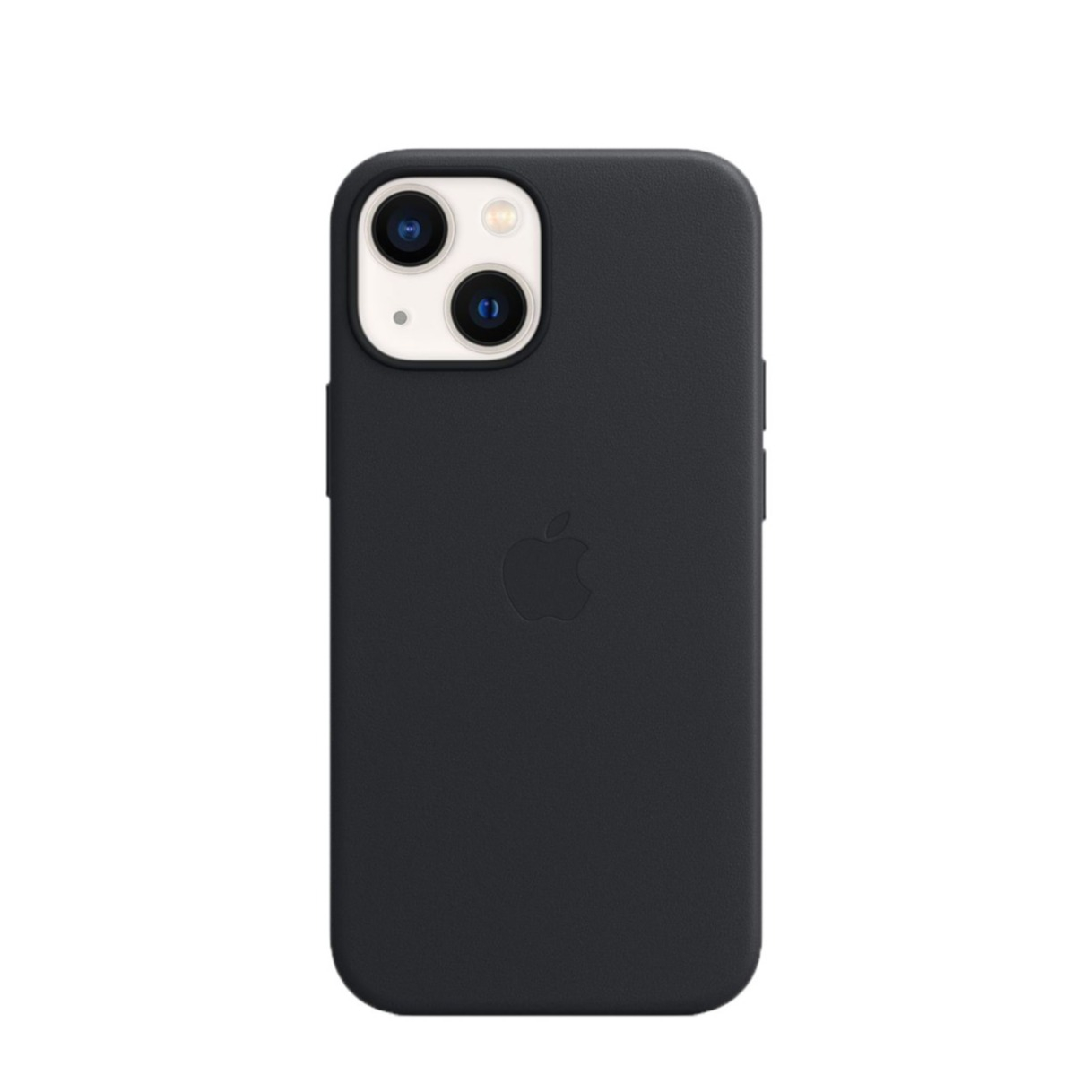 iPhone 13 MagSafe Echtleder Case Hülle (MM183ZM/A) - Schwarz (Mitternacht)
