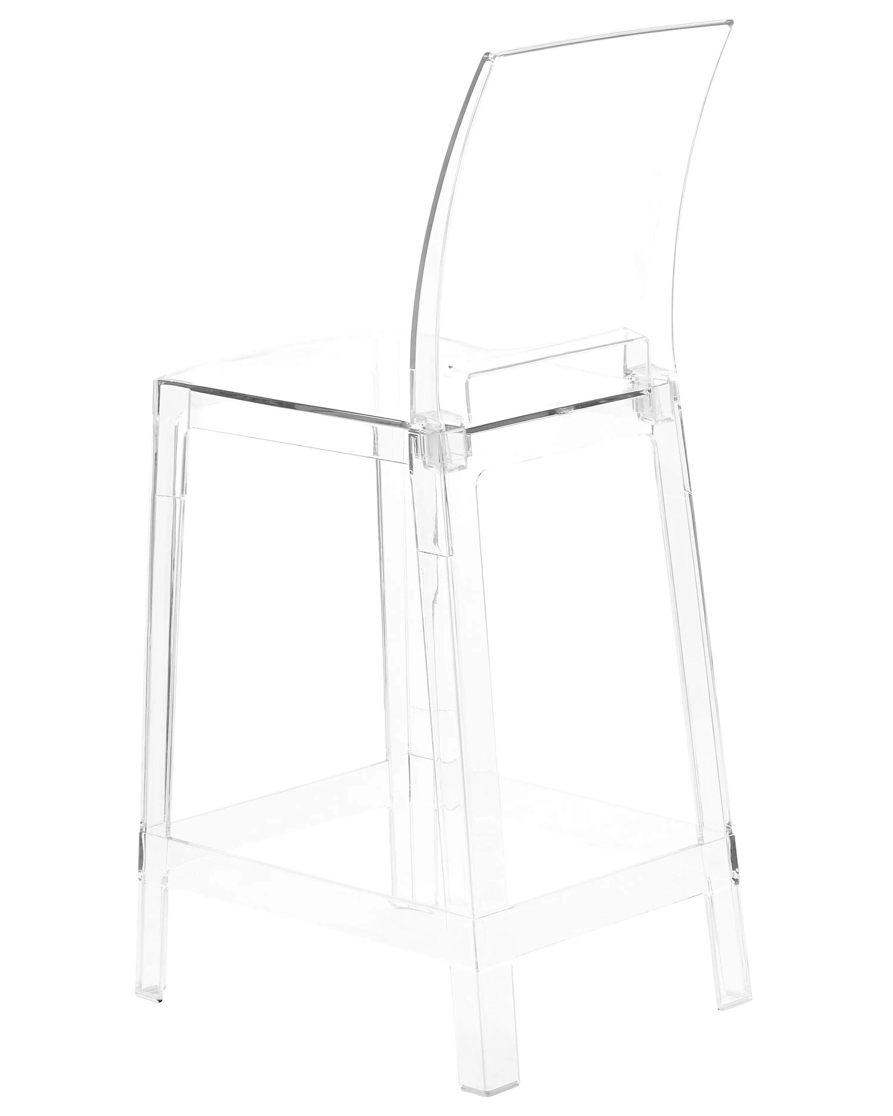 Set van 2 barstoelen WELLINGTON Transparant