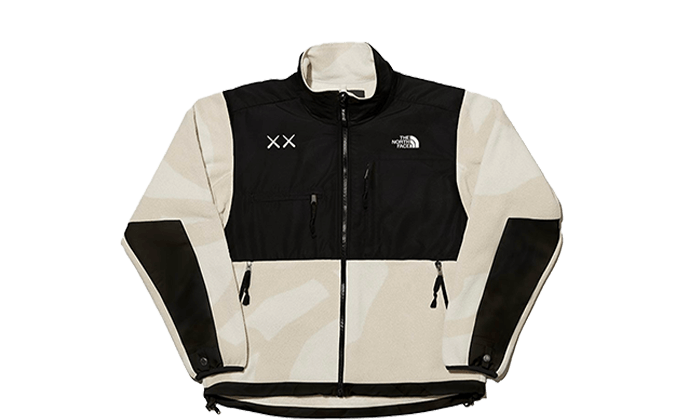 The North Face KAWS Retro 1995 Denali Jacket Moonlight Ivory