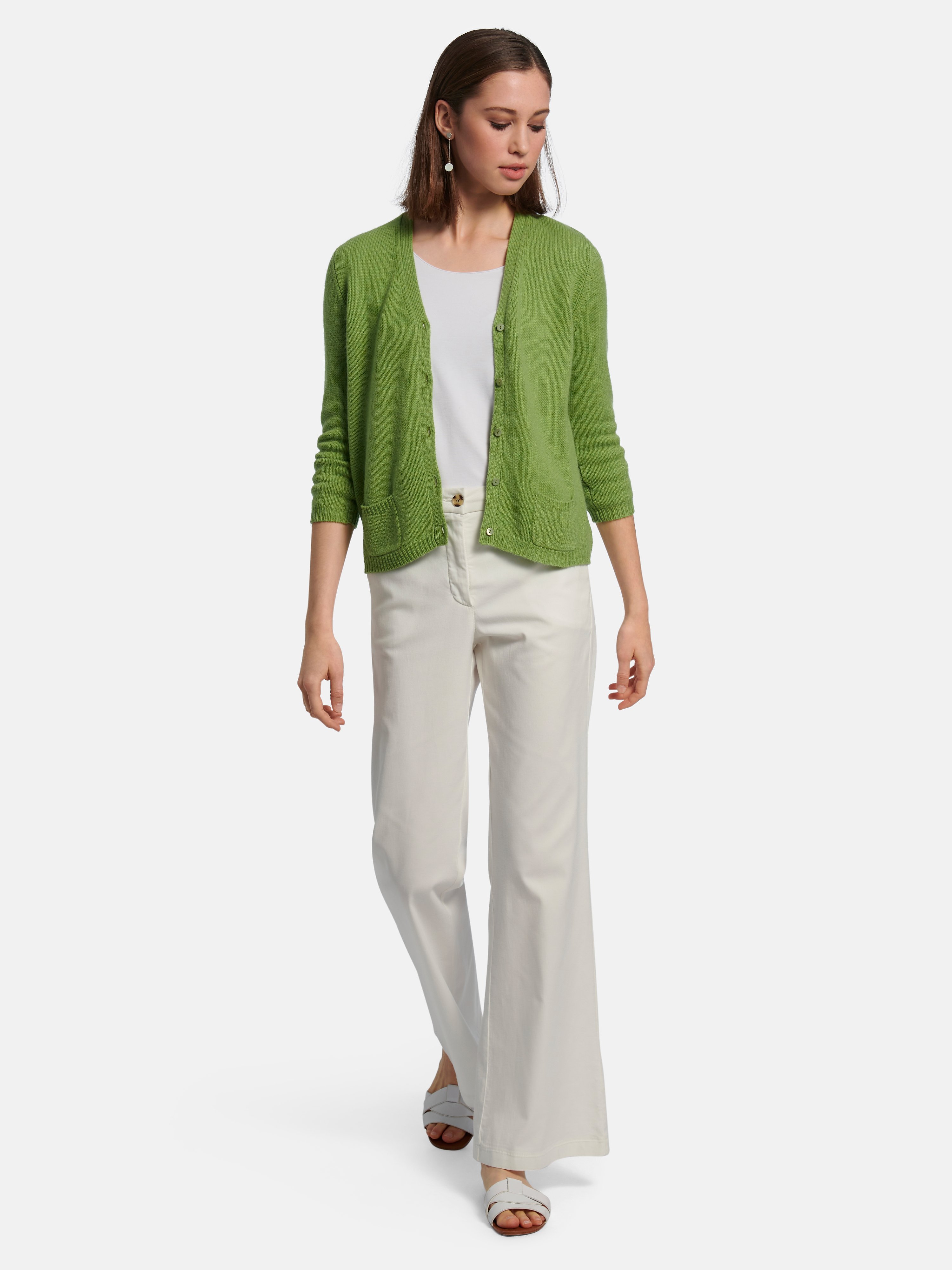 Strickjacke aus 100% Premium-Kaschmir