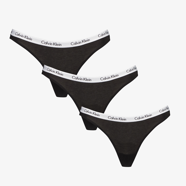 Calvin Klein dames strings 3-pack