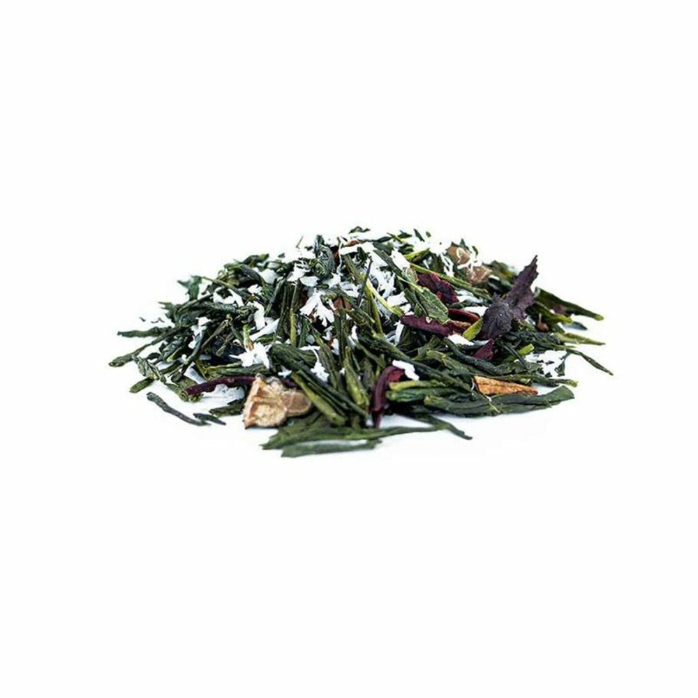 Thé japonais rêverie d'hiver - sencha, coco, tonka
