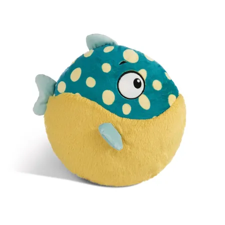 NICI Reisekissen Kugelfisch Volker 28cm GREEN