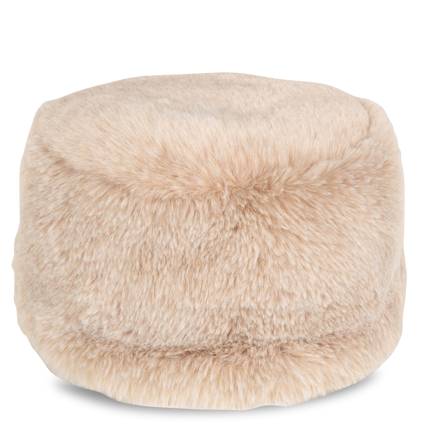 Chapeau effet fourrure | Blanc