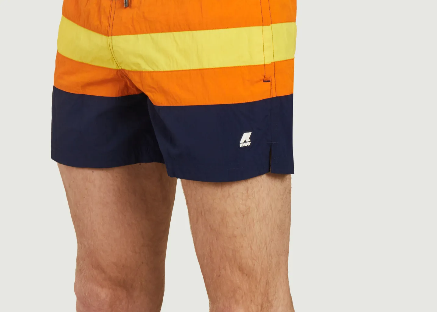 Short de bain rayé Hazel Macro Tape K-Way