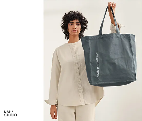 NAH/STUDIO Shopper | nachhaltige Baumwolle