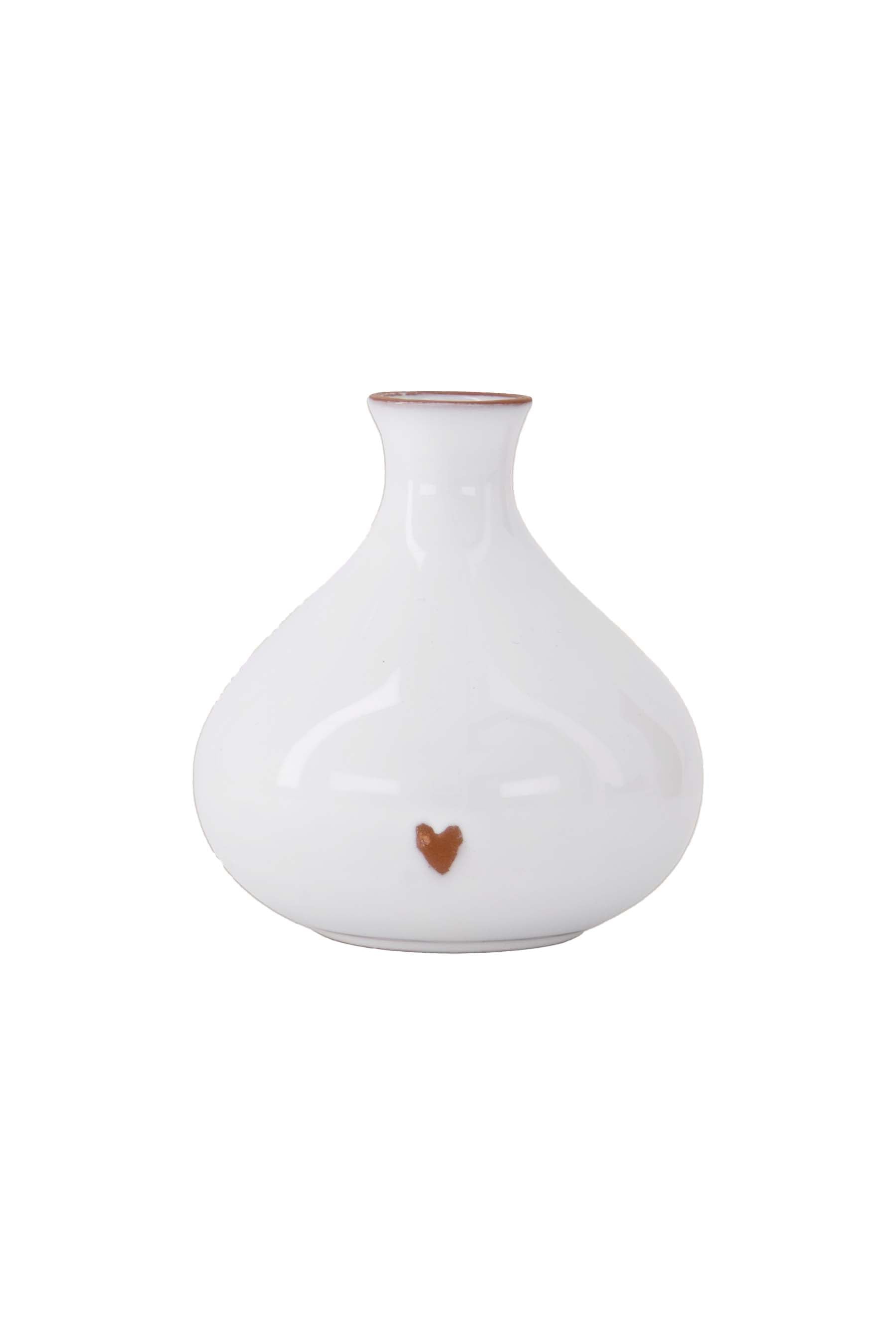vaasje terracotta hartje