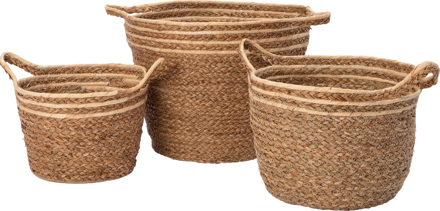 Intratuin opbergmand Auke naturel D 29 H 19 cm