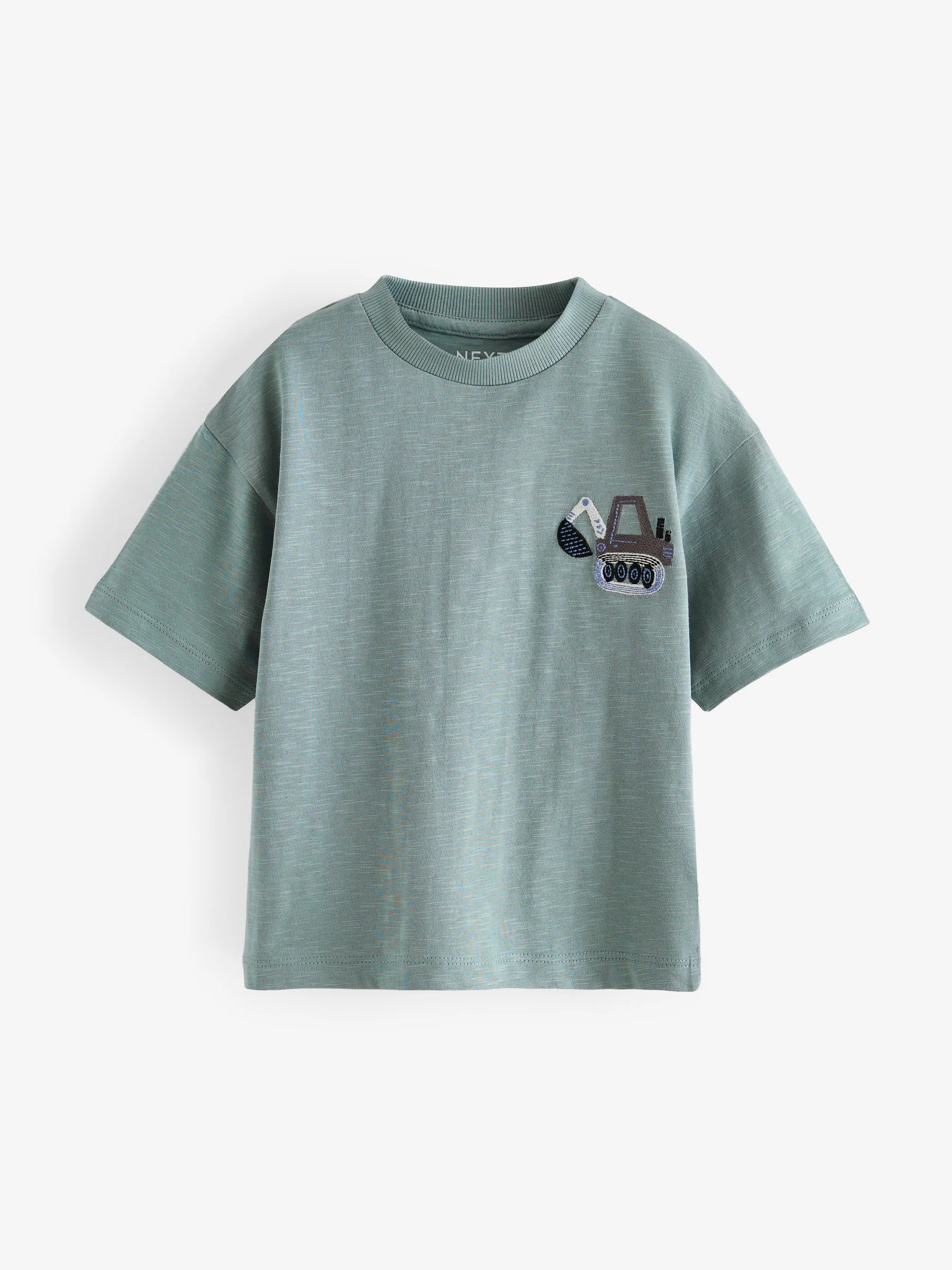 Zwart/wit - Set van 4 T-shirts met korte mouwen (3mnd-7jr)
