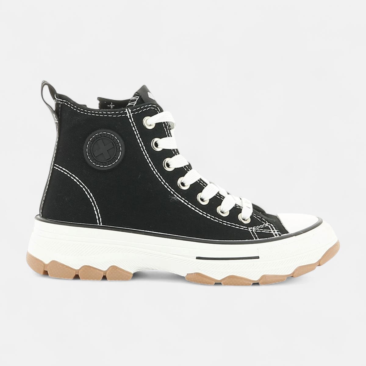 Baskets en toile Fille noir