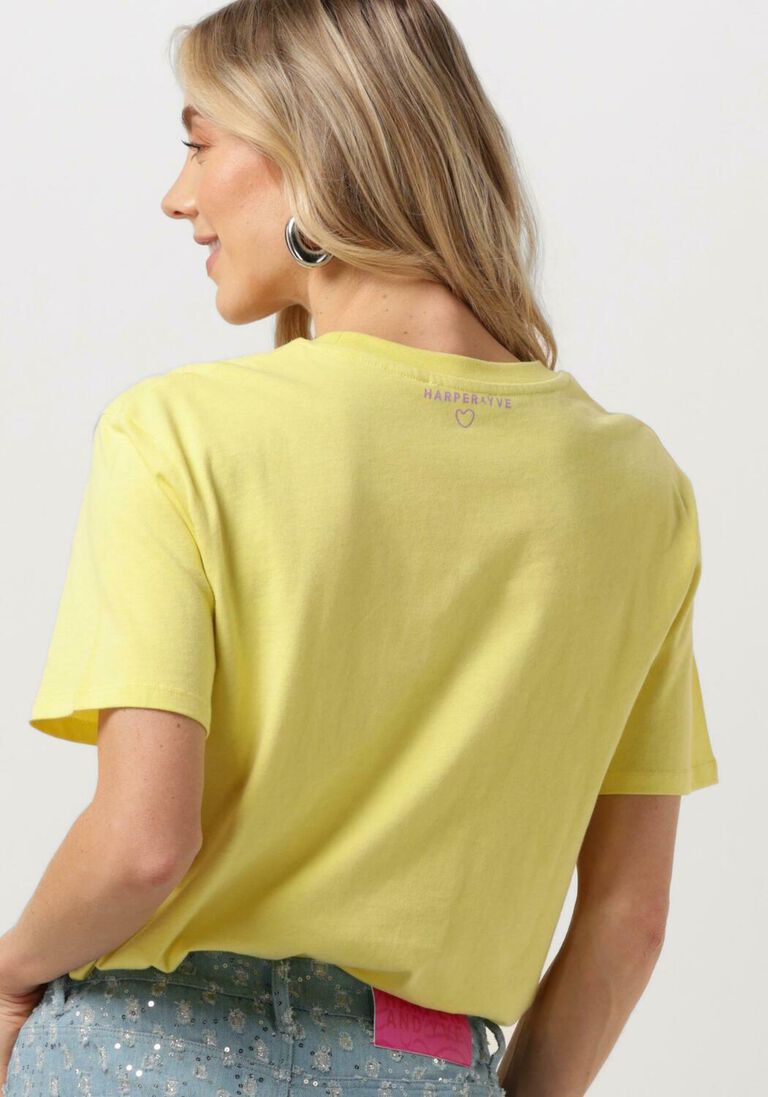 HARPER & YVE groene harper & yve t-shirt logo-ss