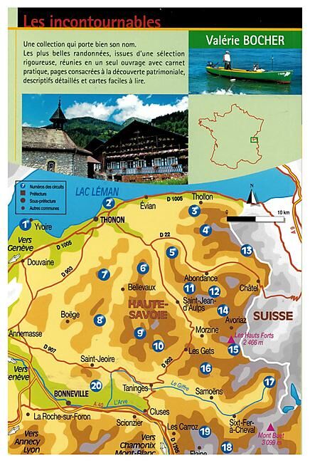 CHAMINA - CHABLAIS HAUT GIFFRE 20 BALADES