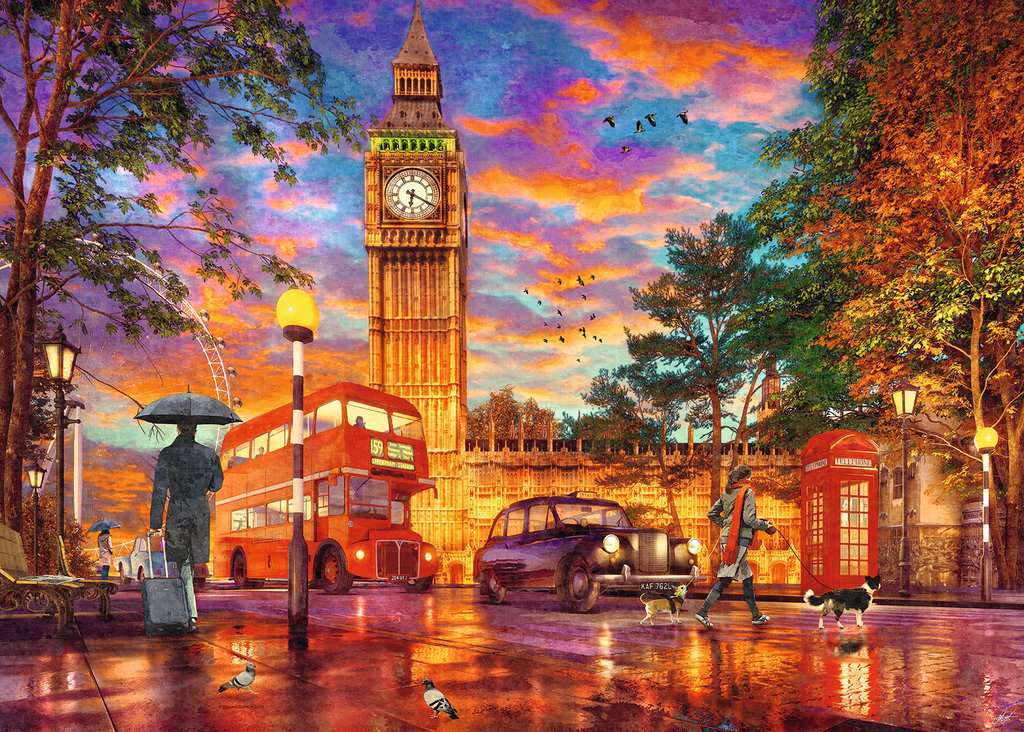 Ravensburger Spiel Sonnenuntergang in London
