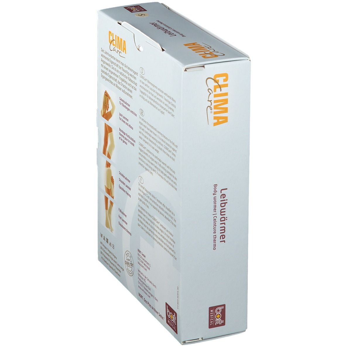 BORT CLIMACare® Leibwärmer Gr. S haut