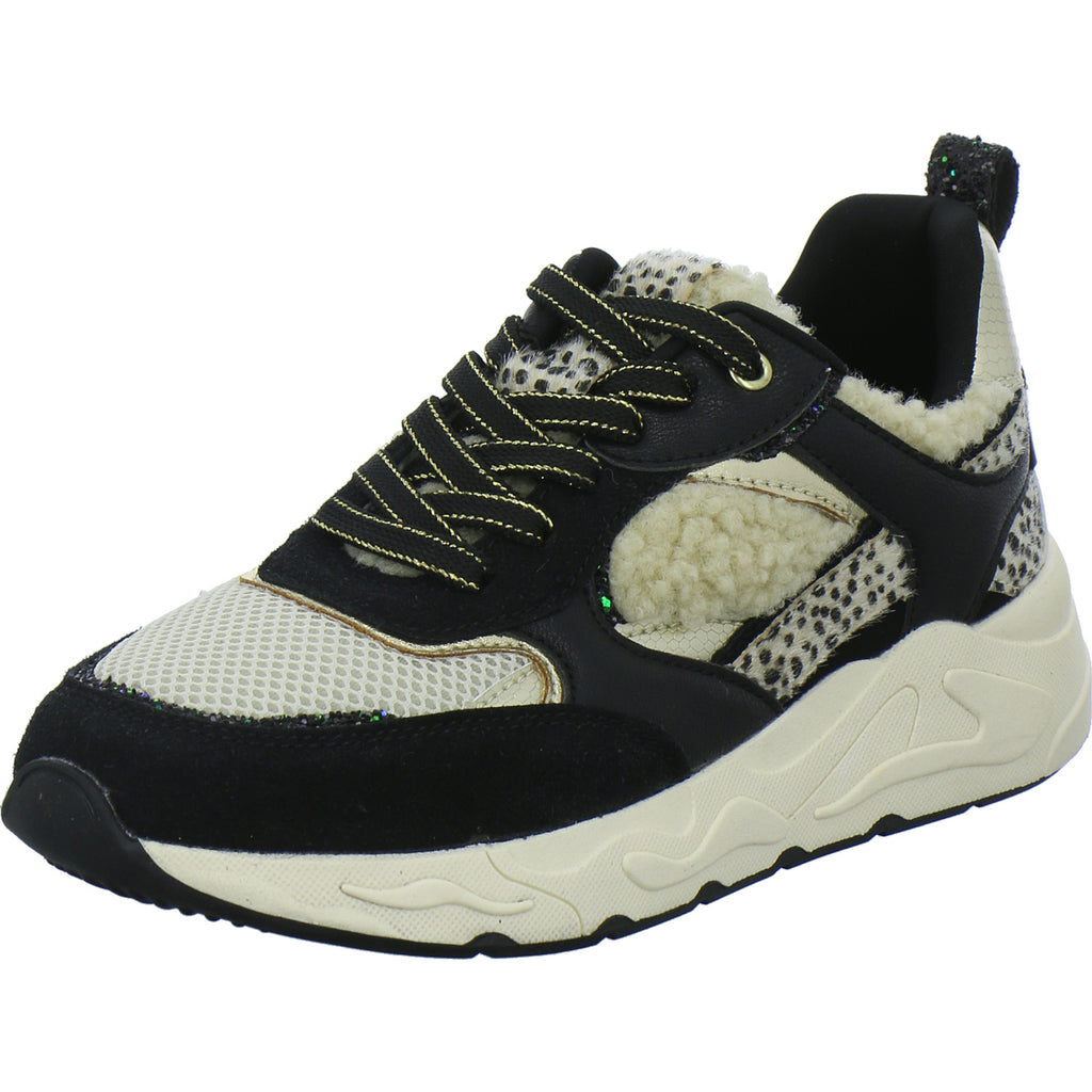 Poelman Sneaker Damen Schwarz-kombi