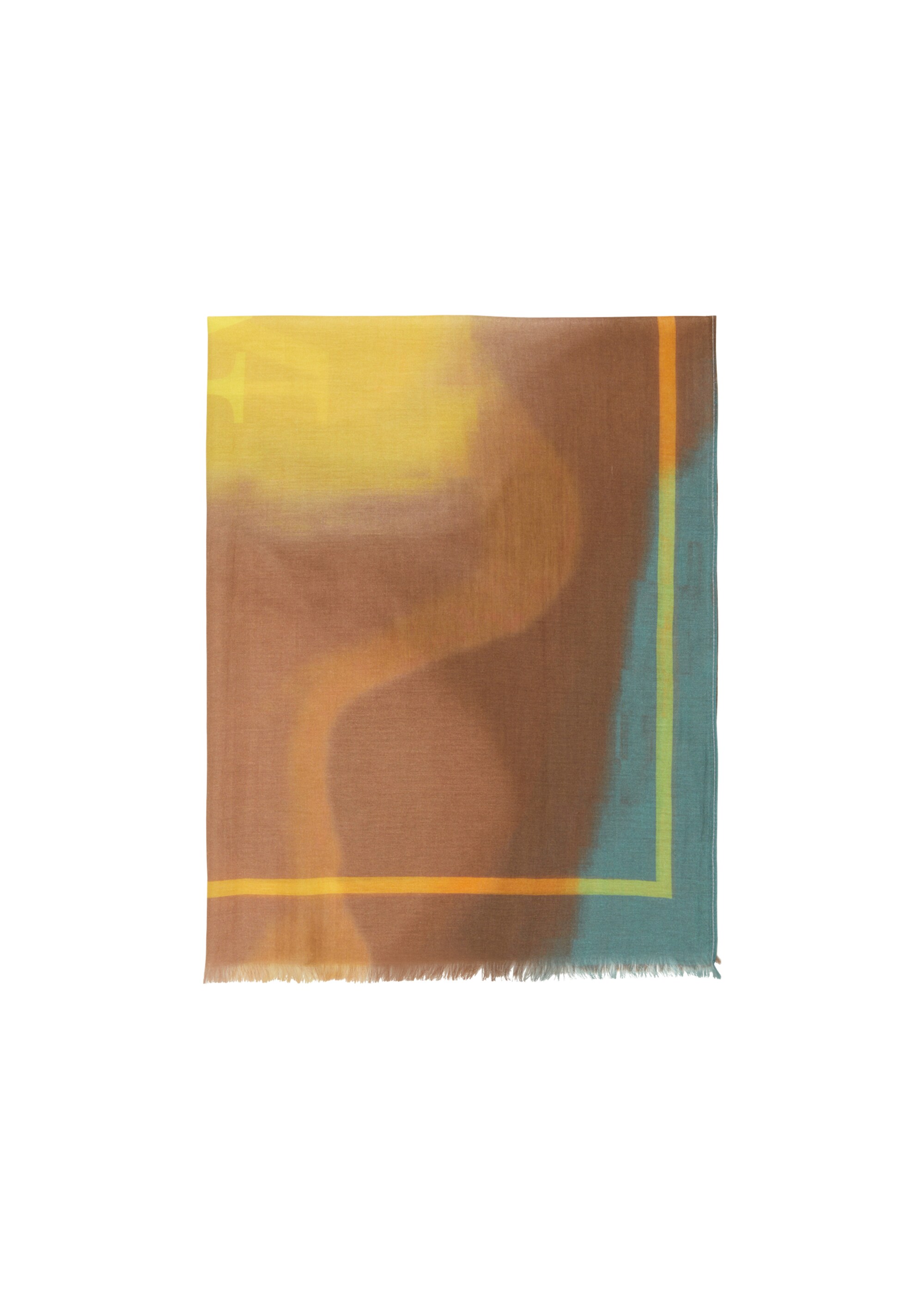 Schal mit Allover-Printmit Tencel™ Lyocell