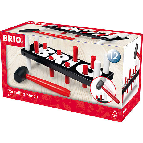 BRIO 30515 Hammerbræt, sort