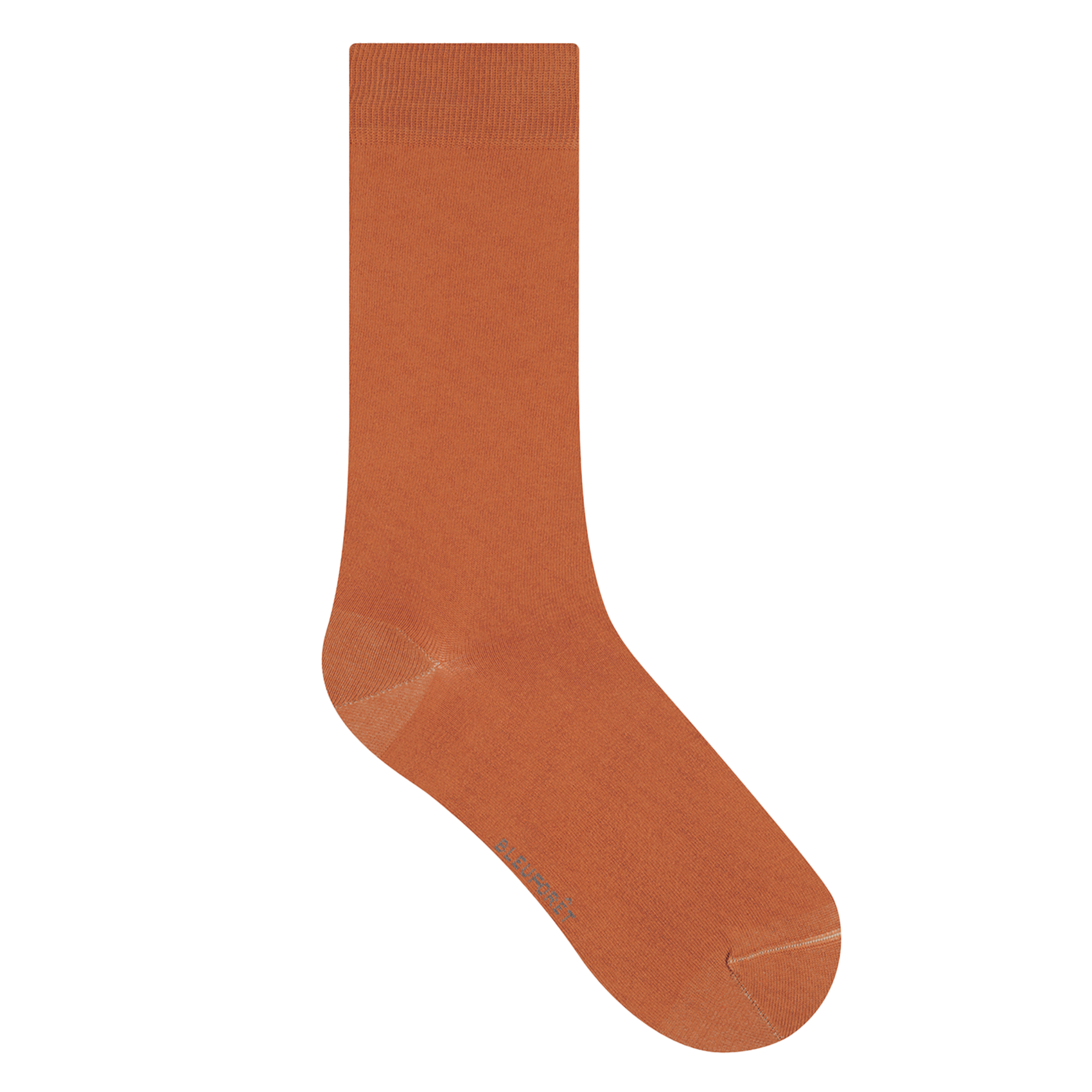 Chaussettes mi-hautes en coton mélangé | Orange