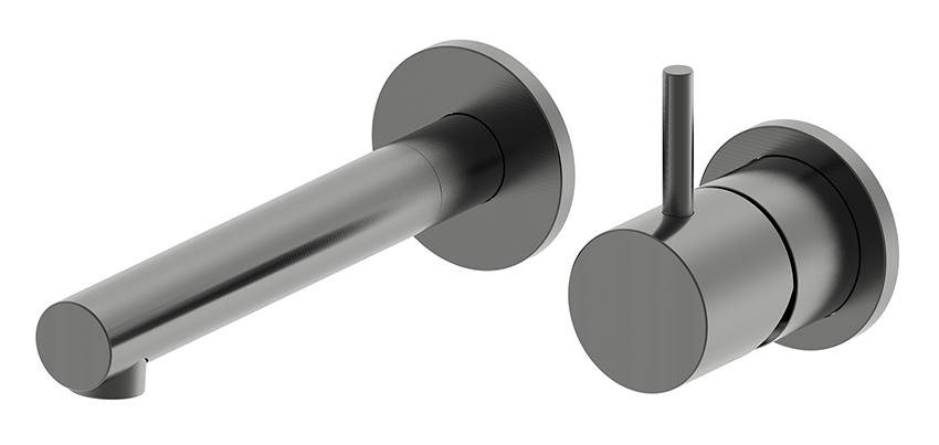 Mueller Stylo inbouw wastafelkraan 16cm uitloop gunmetal