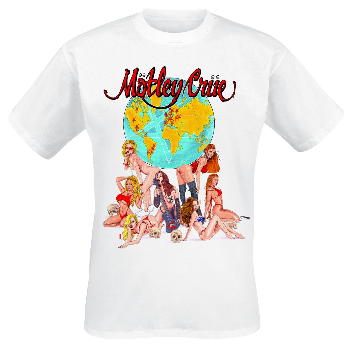 Europe | Mötley Crüe T-Shirt Manches courtes