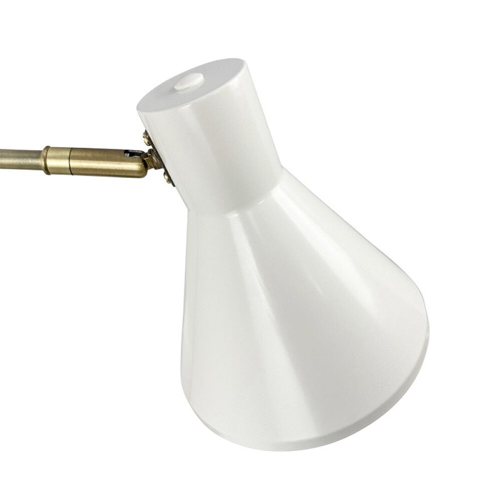 VEGGLAMPE DYBERG LARSEN SLEEP HVIT