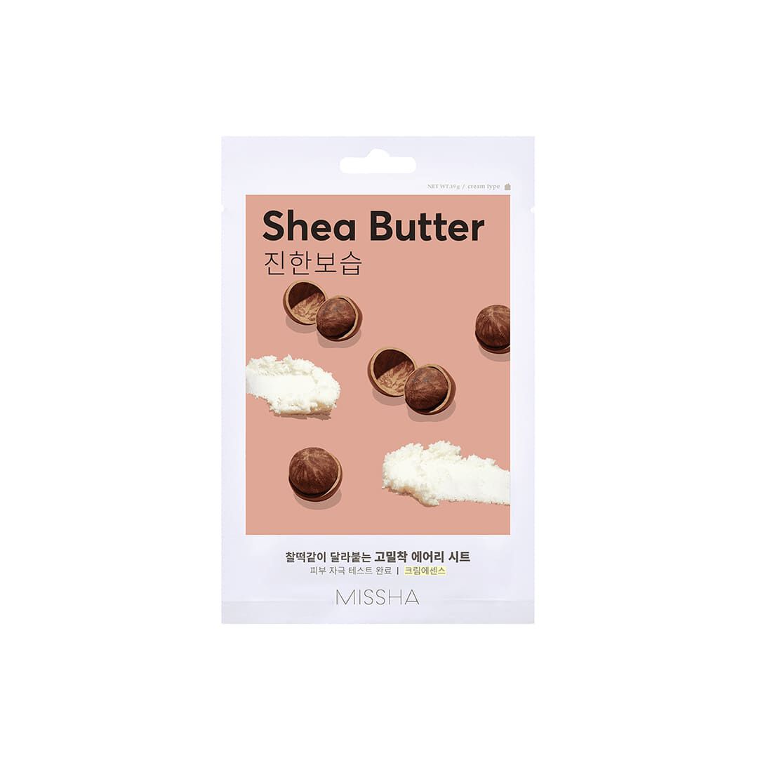 Máscara Airy Fit Sheet Mask - Shea Butter - 19gr