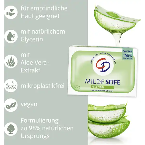 Milde Seife Aloe Vera
