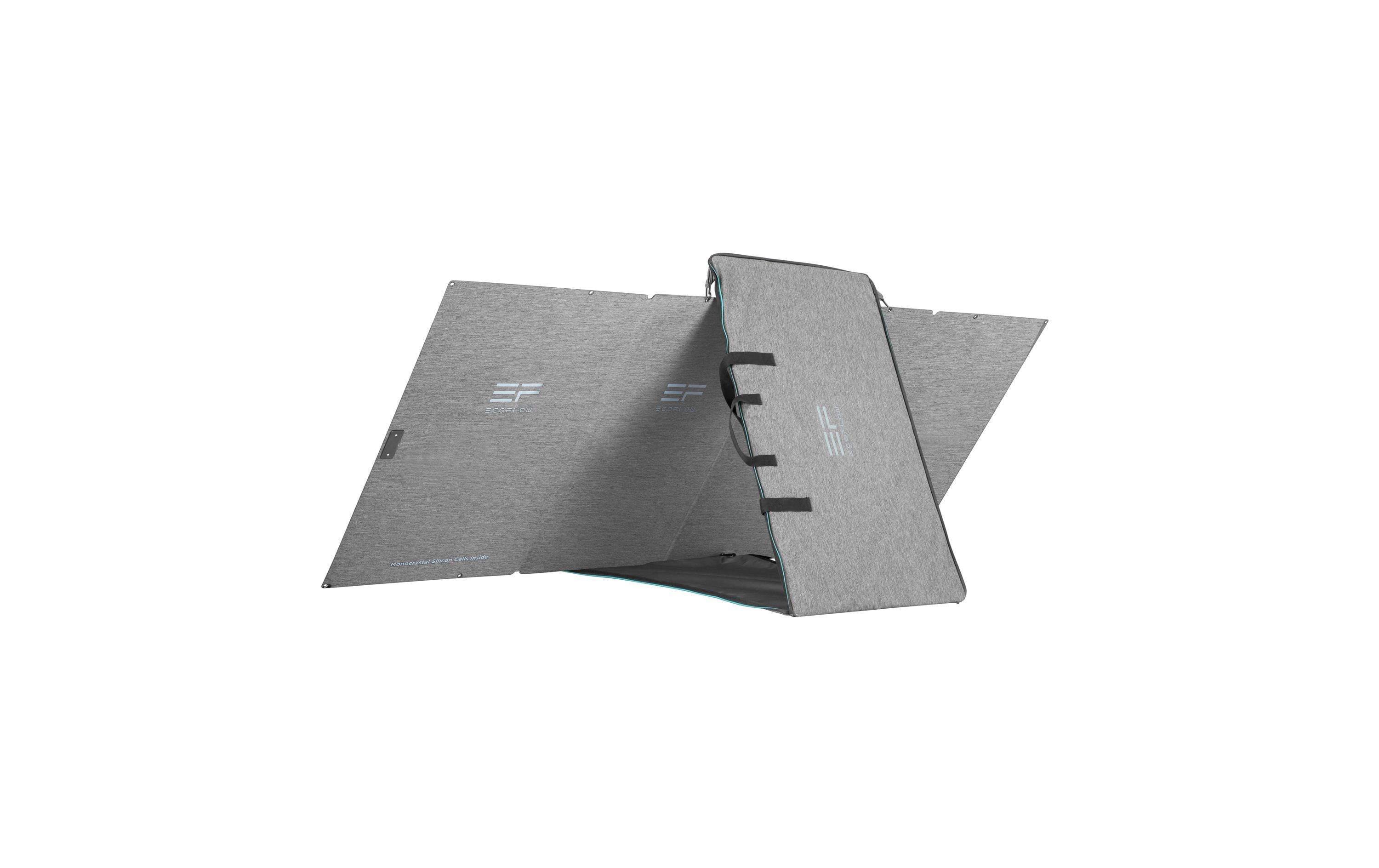 Solarmodul faltbar, MC4, Schwarz 400 W<br>Tragbares 400 W Solarpanel