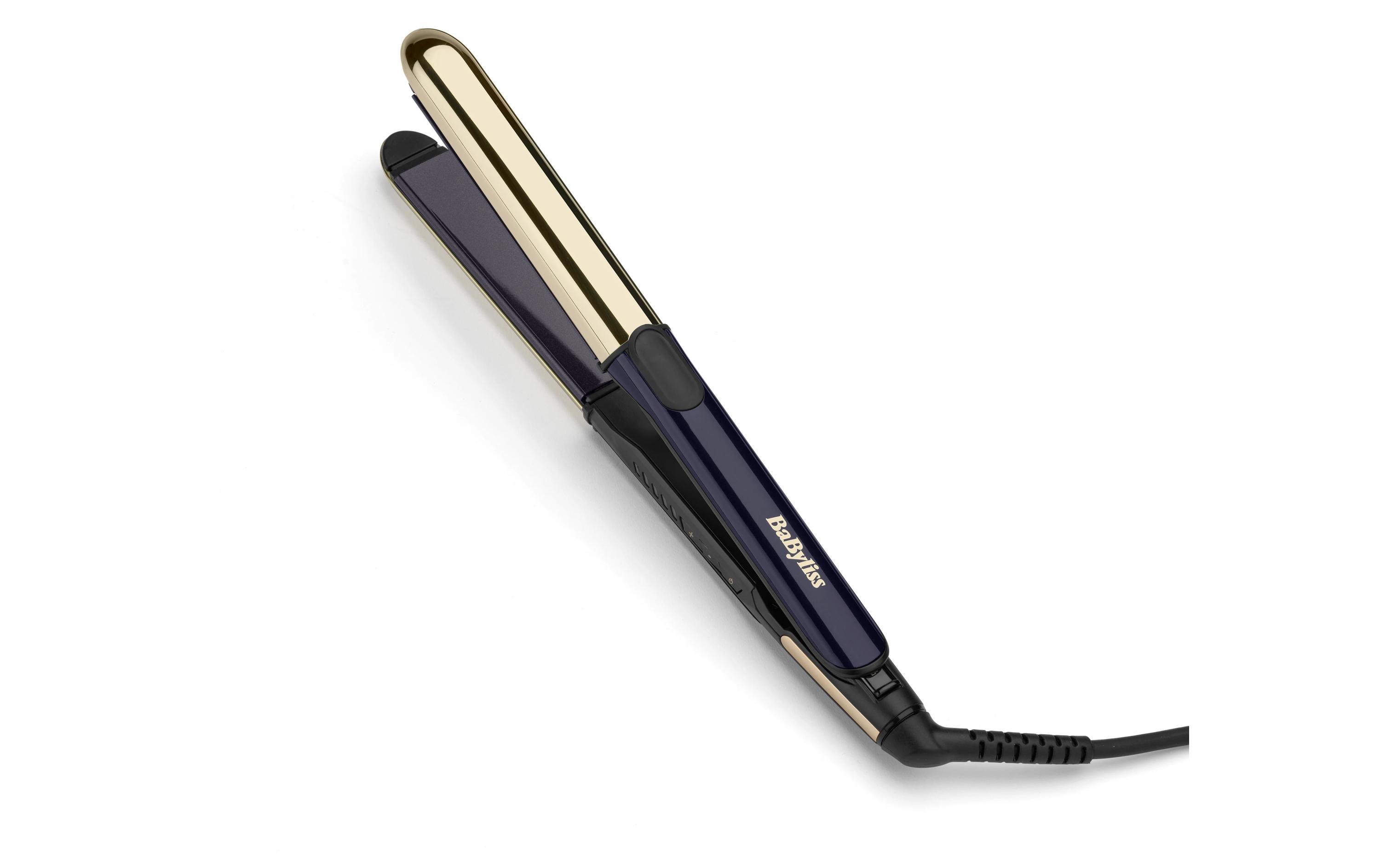 Haarglätter Black Onyx Schwarz<br>Glätteisen für die Haare