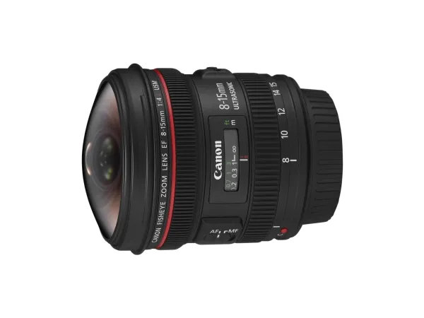 Canon EF - Vidvinkel zoom objektiv - 8 mm - 15 mm - f/4.0 - Canon EF