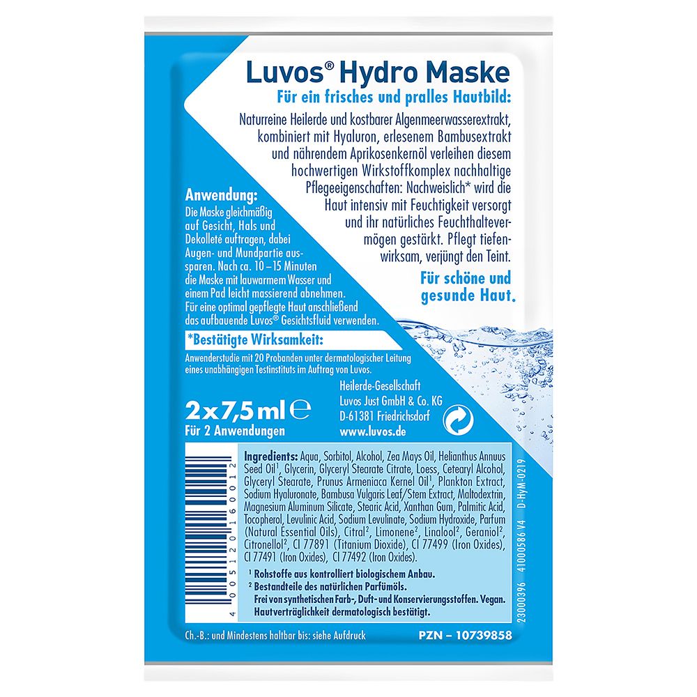 Luvos-Heilerde Hydro-Maske