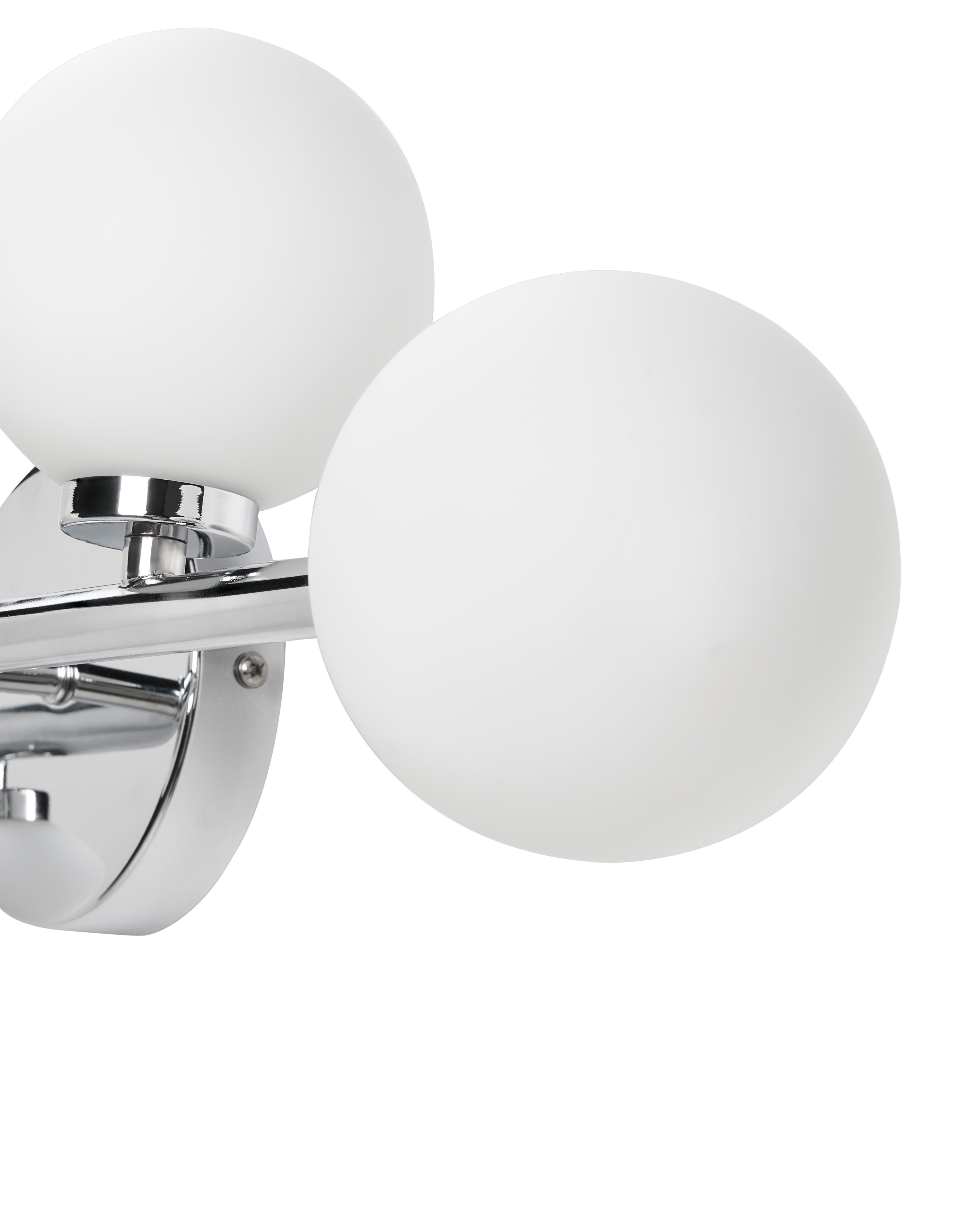 Wandlamp MINOTOS Metaal Zilver