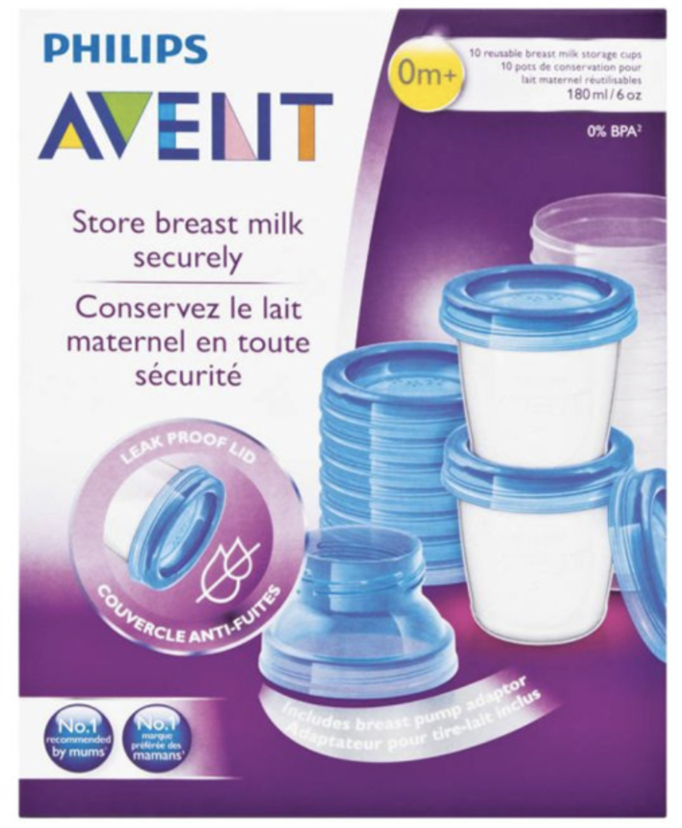 SET POTS CONSERVATION LAIT MATERNEL 180 ML