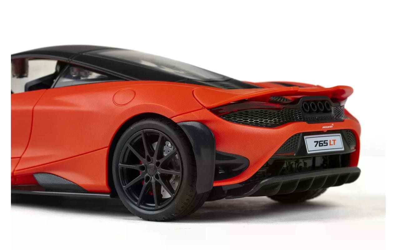 Auto McLaren 765LT mit Licht, Orange, 1:16Ferngesteuerter Sportwagen mit Licht für Kinder ab 6 Jahren