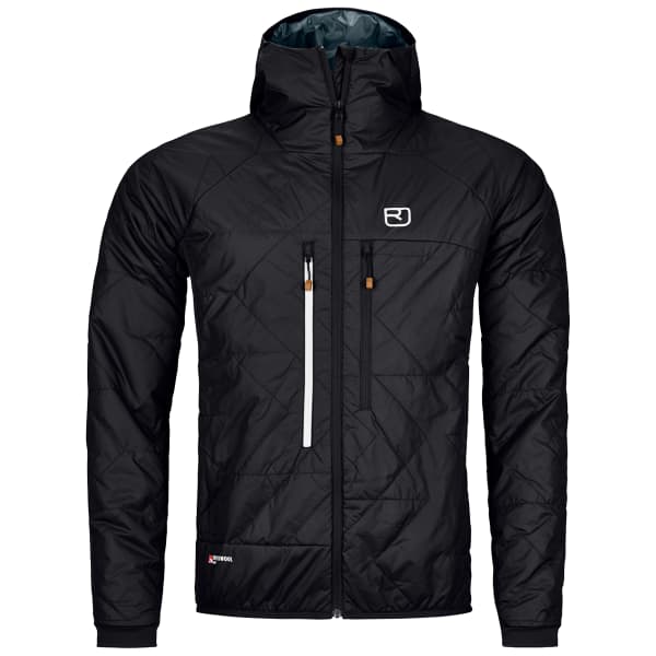 Doudoune ski de randonnée ORTOVOX SWISSWOOL PIZ BOÈ JACKET BLACK RAVEN