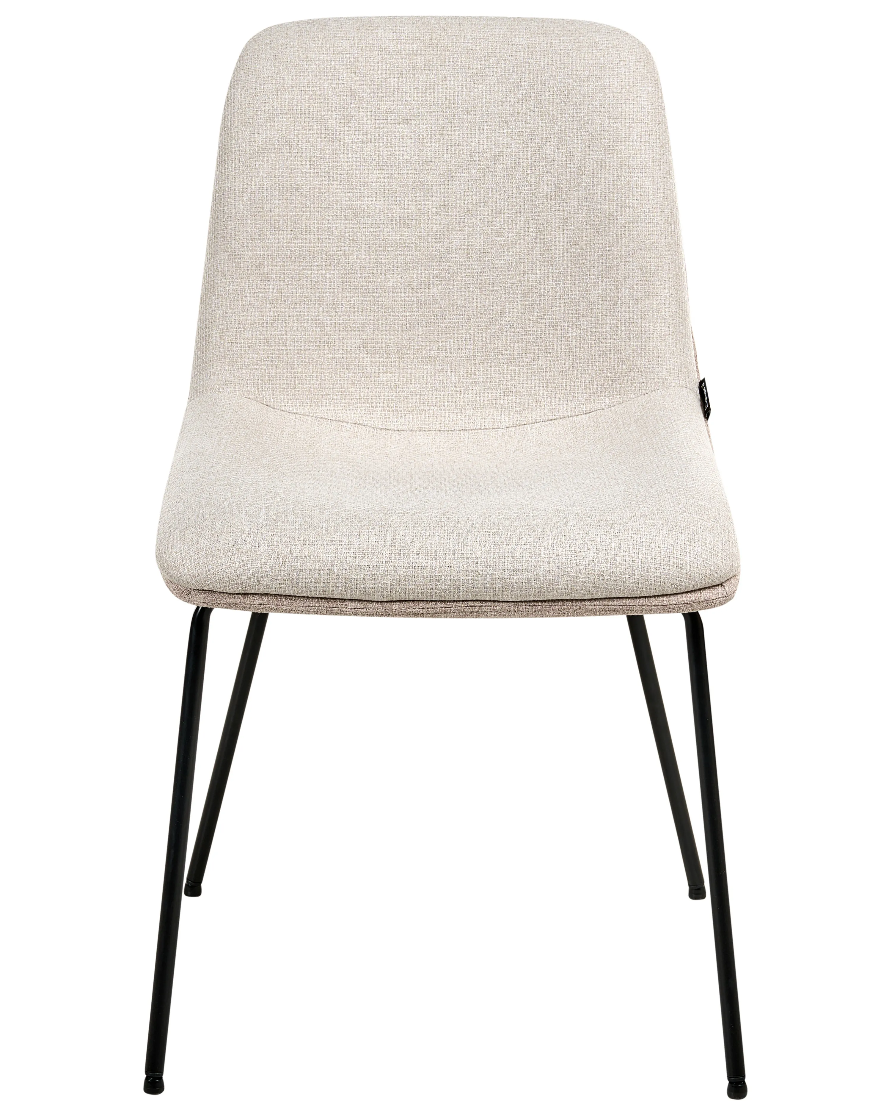 Set van 2 eetkamerstoelen LORIDA Stof Beige