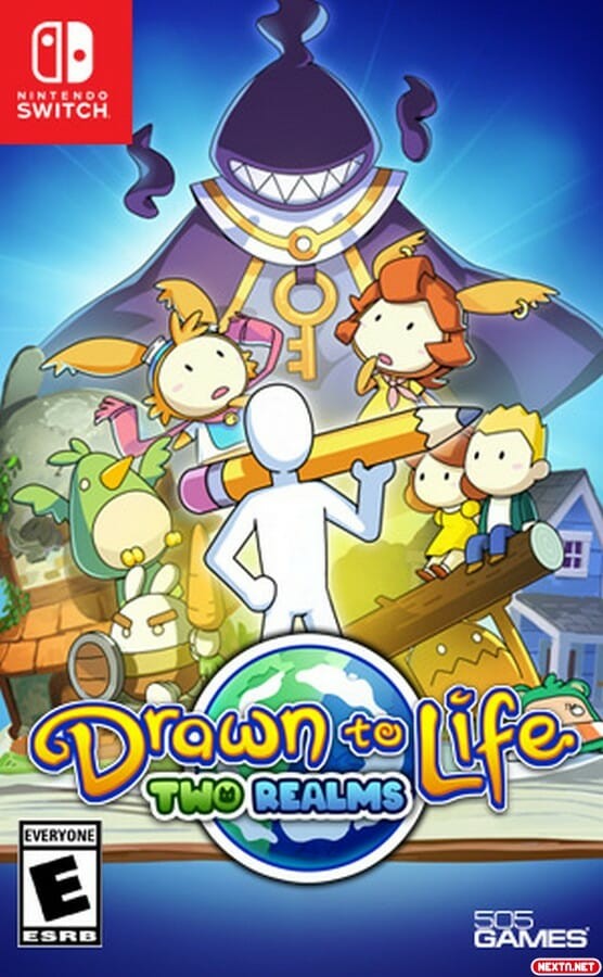 Drawn to Life: Two Realms (NL/FR) (Code in a Box)- Nintendo Switch