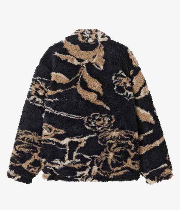 Obey Mushroom Sherpa Jacke (dark navy multi)