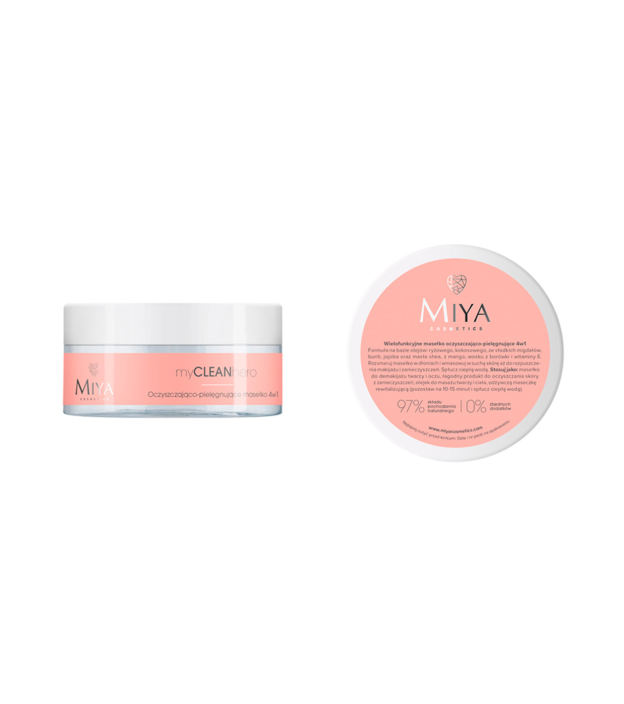 Miya Cosmetics - *MyCleanHero* - Manteiga de limpeza 4 em 1