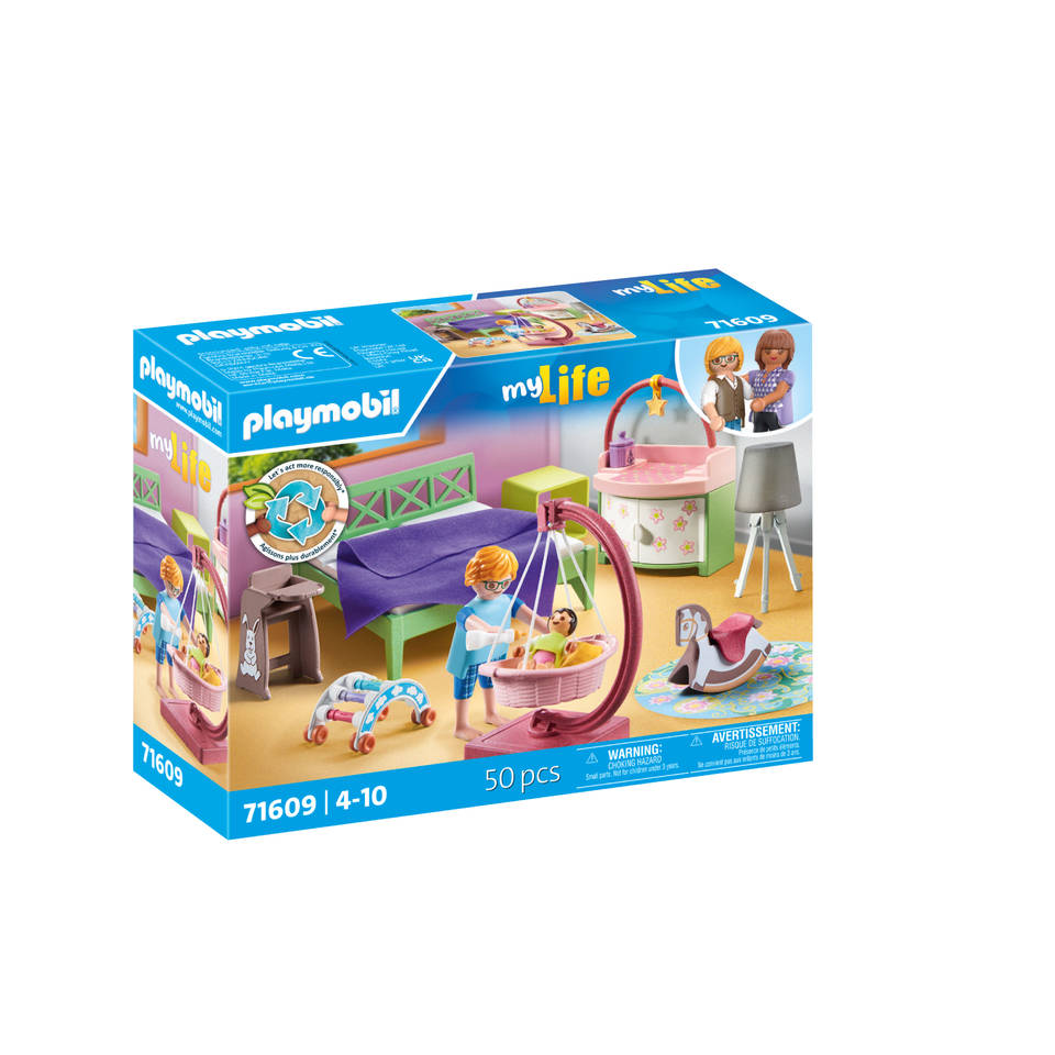 PLAYMOBIL My Life slaapkamer met baby speelhoek 71609