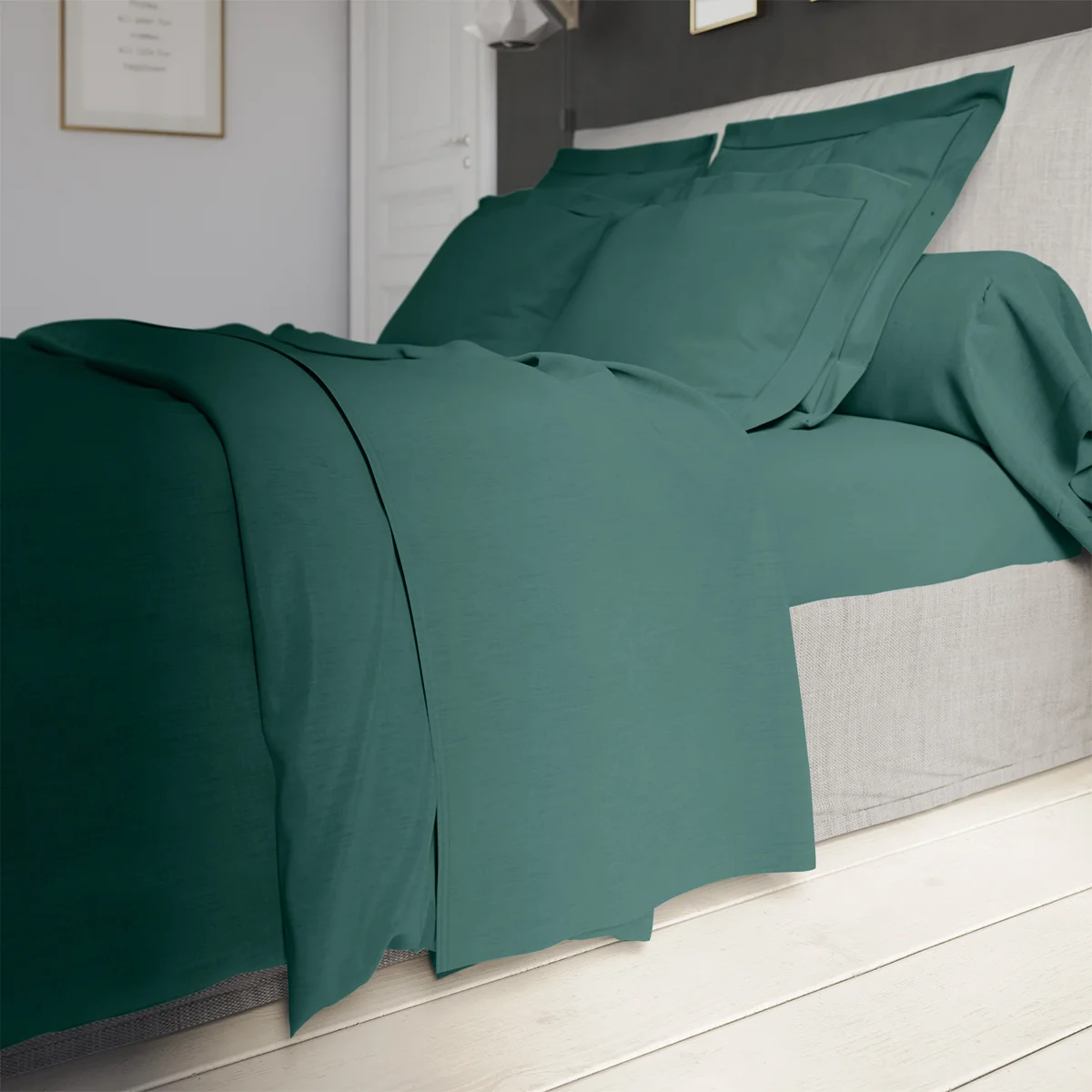 Drap Housse Influence Percale Forêt