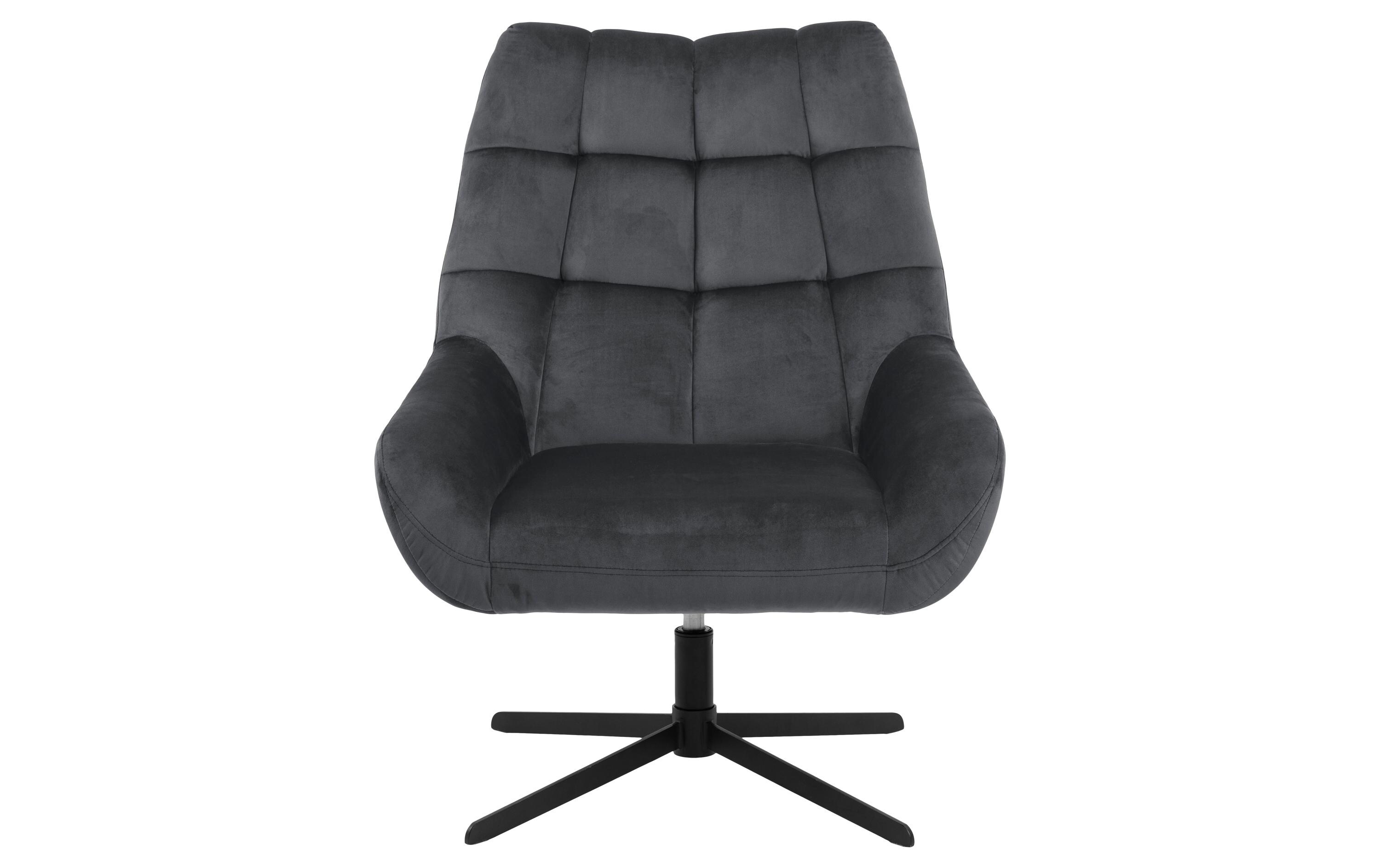 Sessel Paris Dunkelgrau<br>Drehstuhl