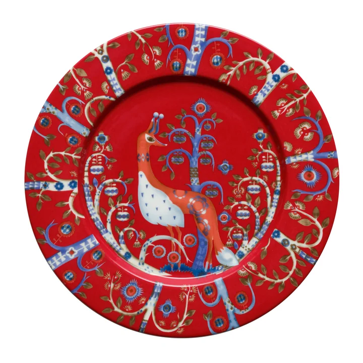 Iittala - Taika Teller flach Ø 22 cm, rot